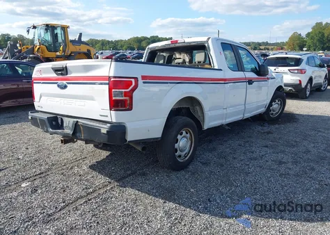 2019 Ford F-150 Xl из США, поврежденный, VIN 1FTEX1EP7KKC93061